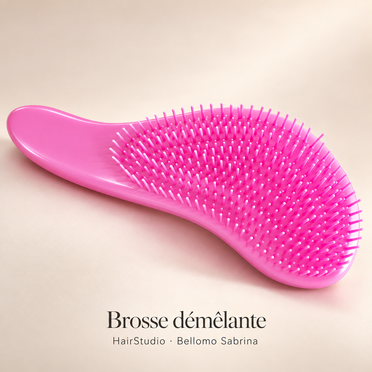 Brosse HairStudio rose fushia